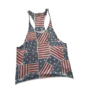 ASOS American Flag Stringer Tank Top